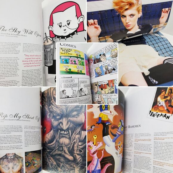 While You Were Sleeping Magazine WYWS 2004 Dita Von Teese Baseman Lydia Lunch - Picture 3 of 9